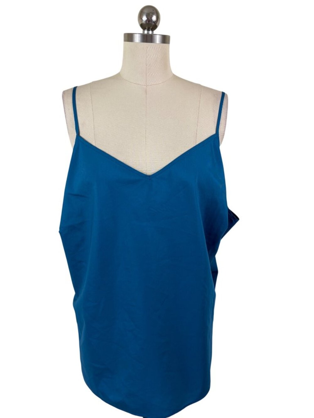 Lane Bryant Y2K Minimalist Monochromatic Camisole Top Womens 26/28W Blue